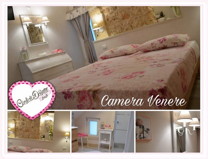 camera-matrimoniale-venere-shabby-bed and breakfast-cielididante